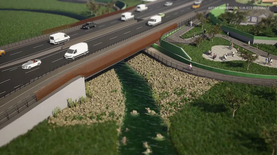 View — Child Road Upgrade