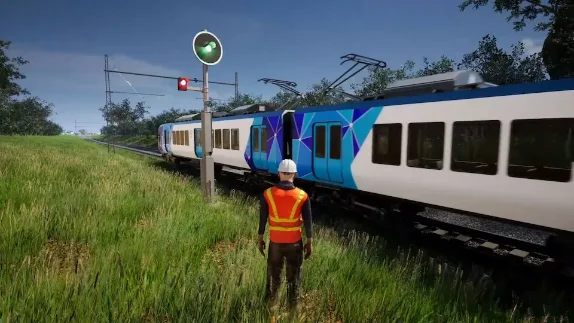 Third person view of signals