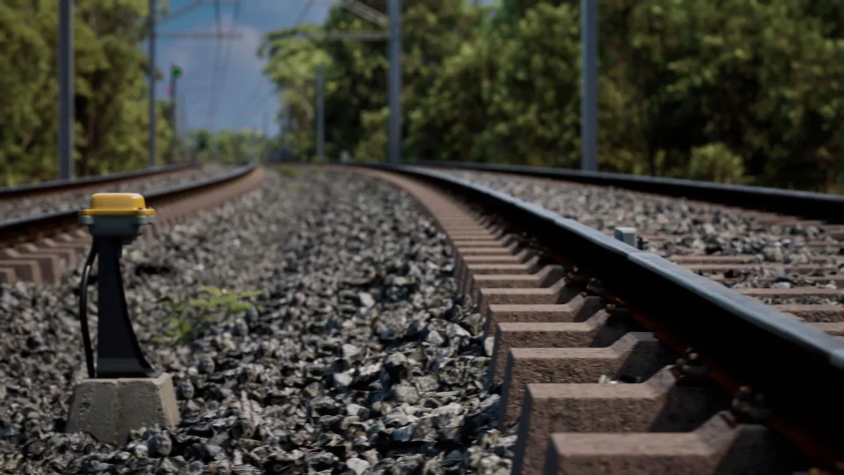 Ultra detailed track — close-up